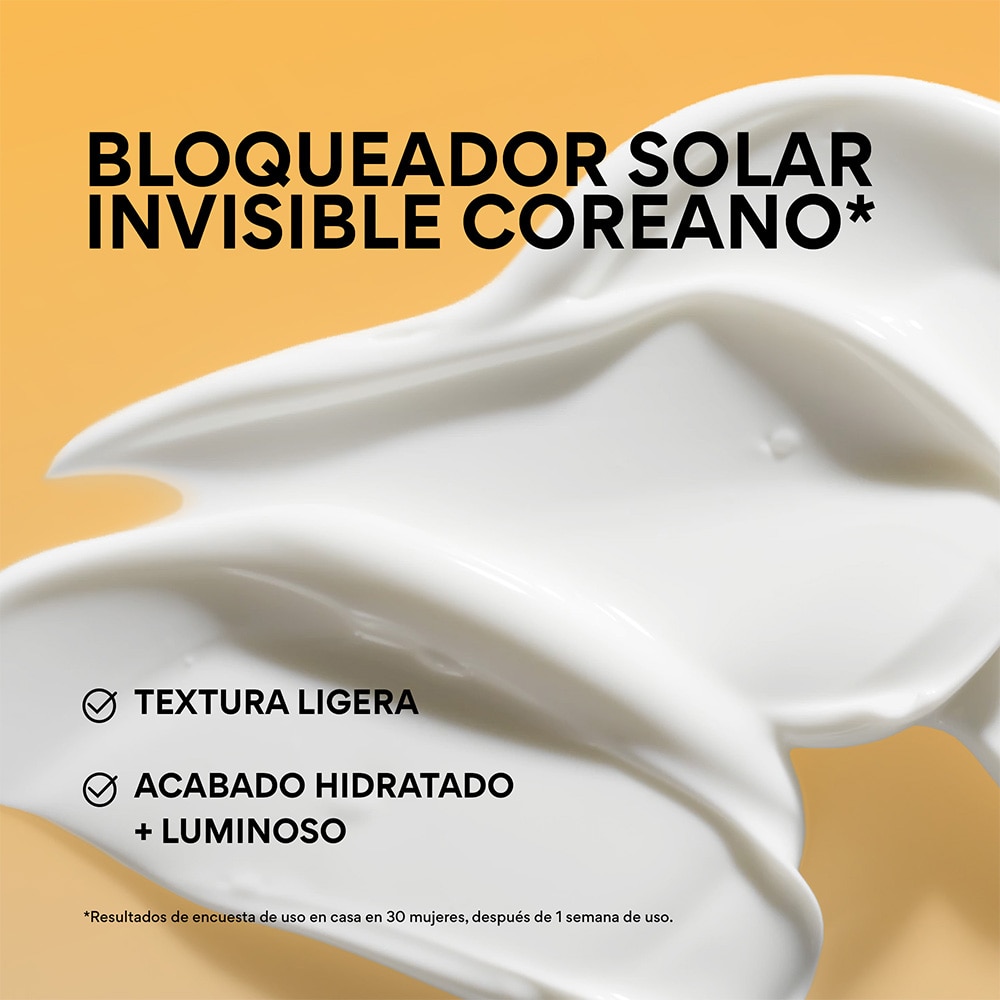 DAILY UV DEFENSE INVISIBLE KOREAN SUNSCREEN LOTION BROAD SPECTRUM SPF 50+ PA++++ (BLOQUEADOR SOLAR DEFENSA UV DIARIA DE AMPLIO ESPECTRO)